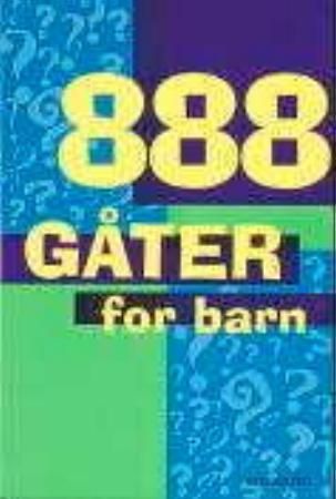 "888 gåter for barn" av Børge Jensen