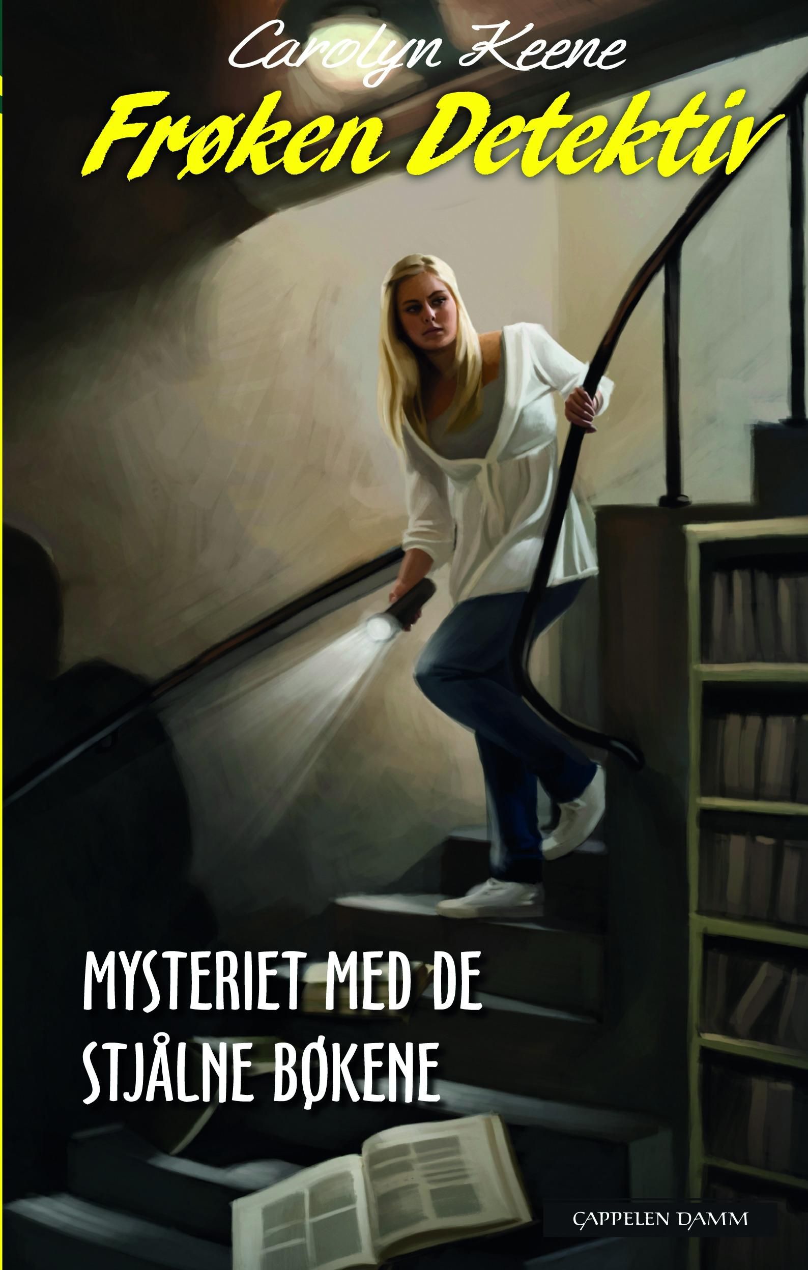 "Frøken Detektiv - mysteriet med de stjålne bøkene" av Carolyn Keene