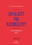 "Lov og rett for næringslivet - lovsamling 2025" av Sverre Faafeng Langfeldt