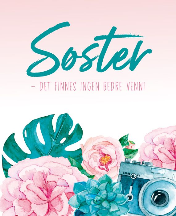 "Søster - det finnes ingen bedre venn!" av Svein E. Andersen