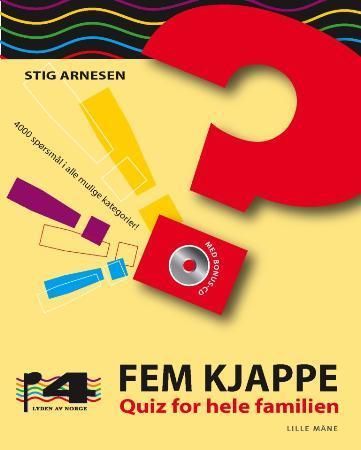 "Fem kjappe - quiz for hele familien" av Stig Arnesen