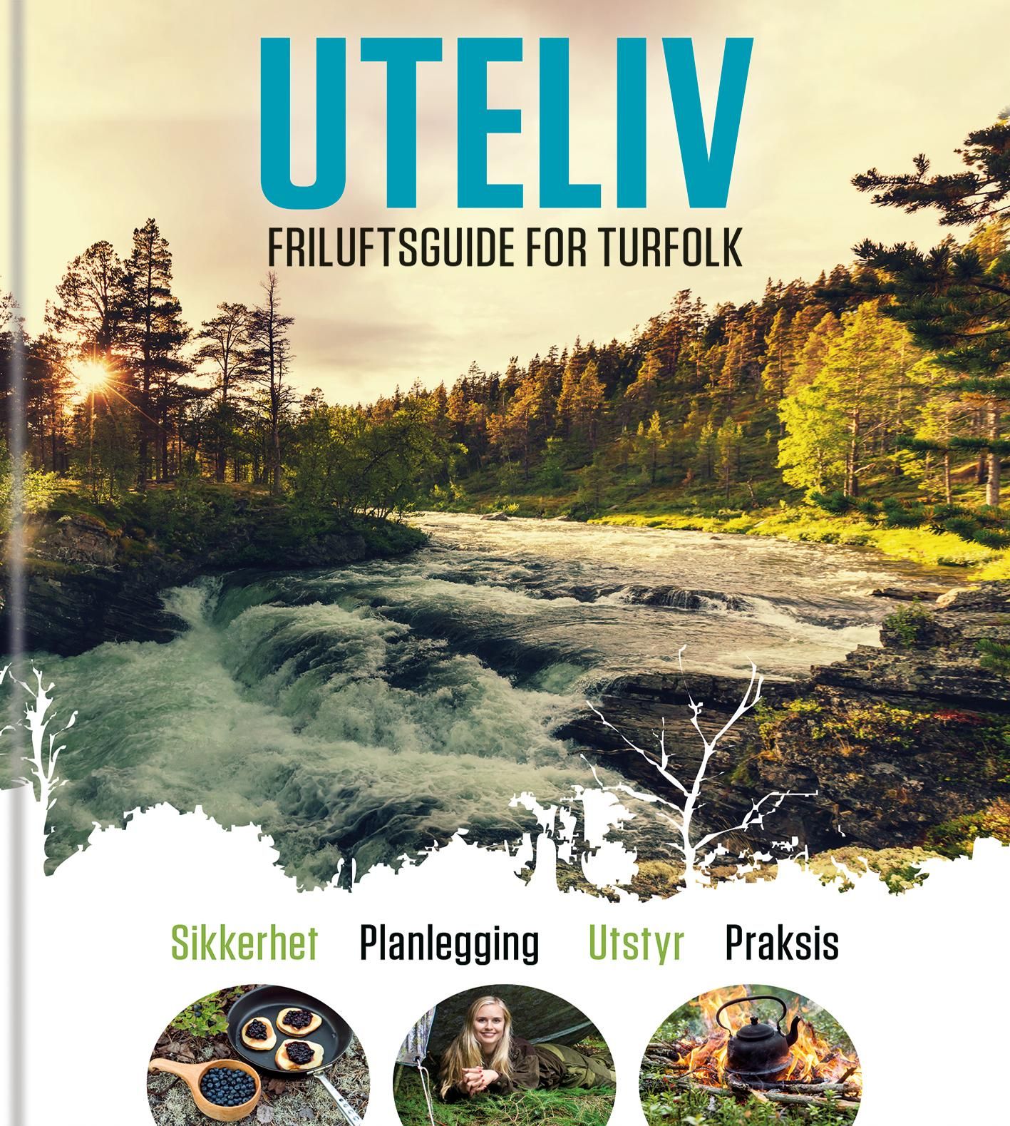 "Uteliv - friluftsguide for turfolk" av Knut Brevik