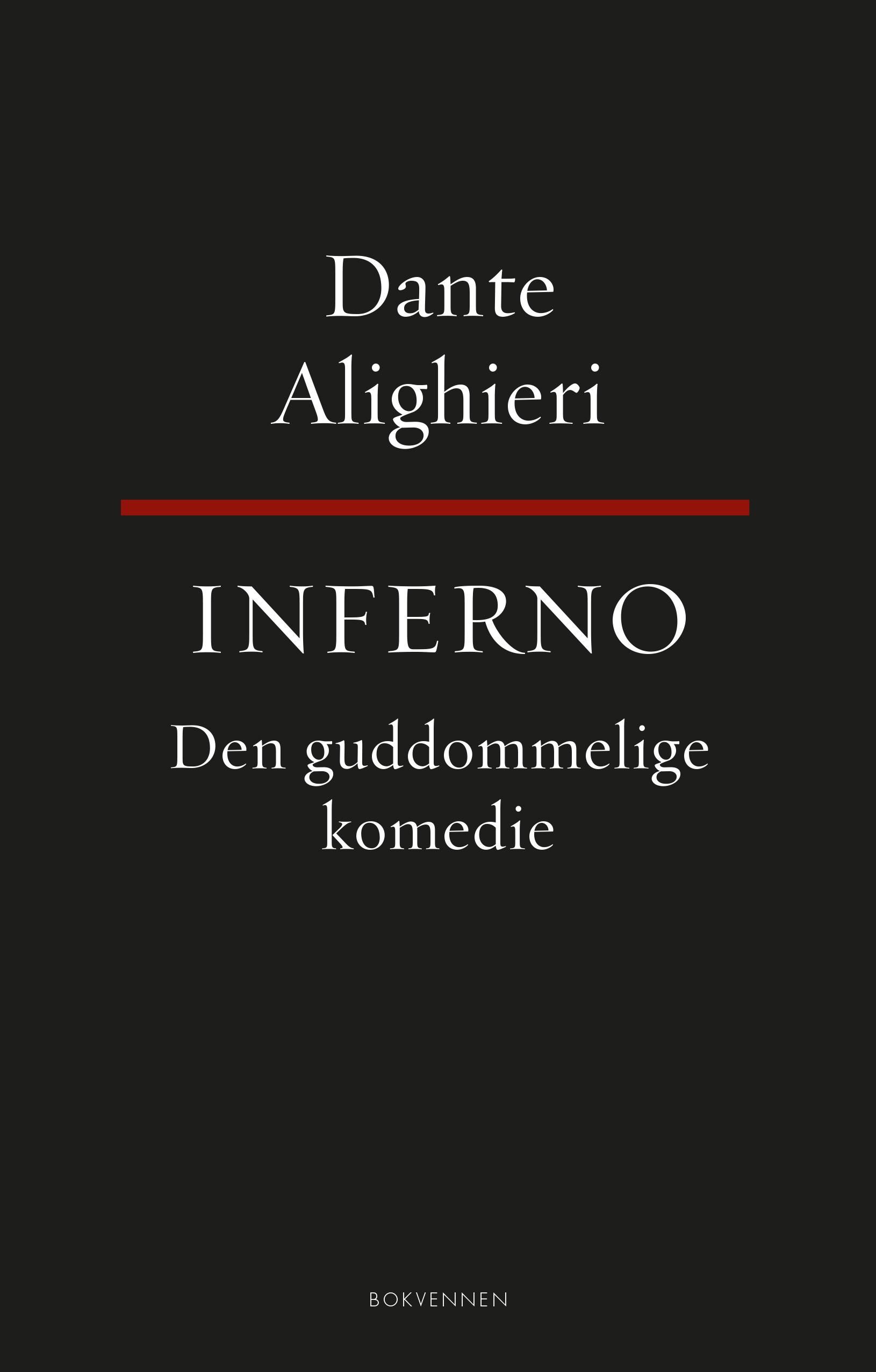 "Den guddommelige komedie - Inferno" av Dante Alighieri