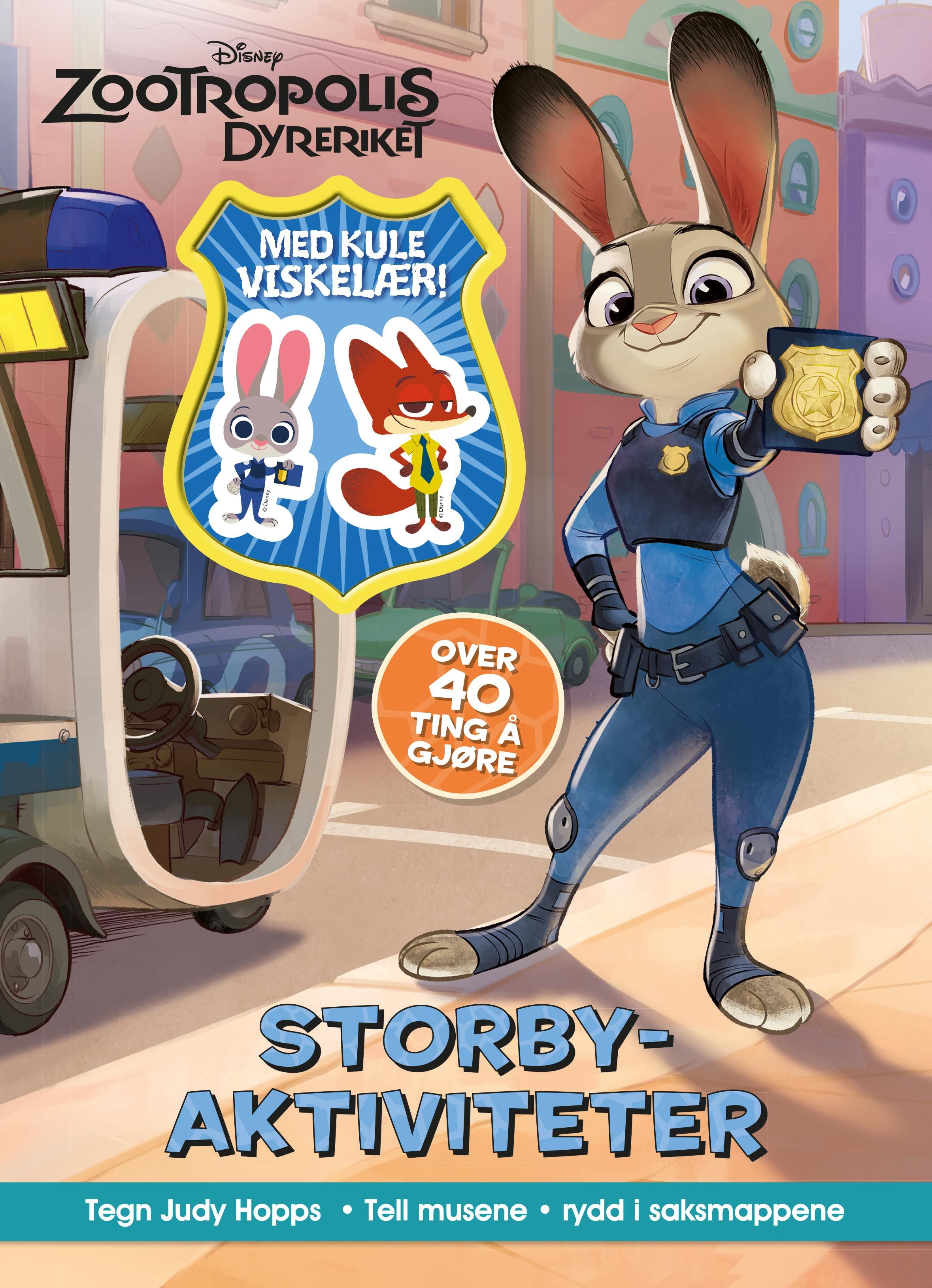 "Zootropolis - storbyaktiviteter" av Disney