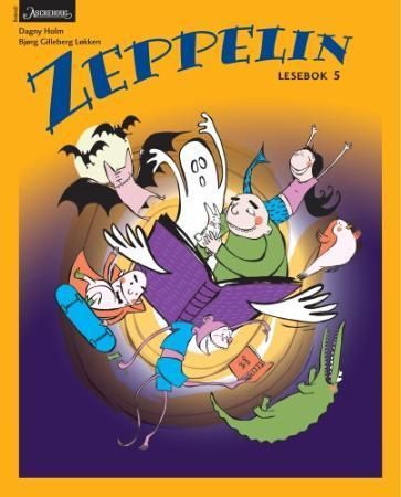 "Zeppelin 5 - lesebok : norsk for barnetrinnet" av Dagny Holm