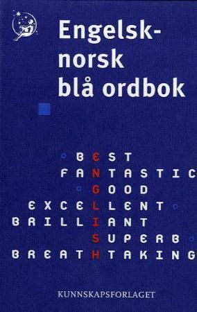 "Engelsk-norsk blå ordbok" 