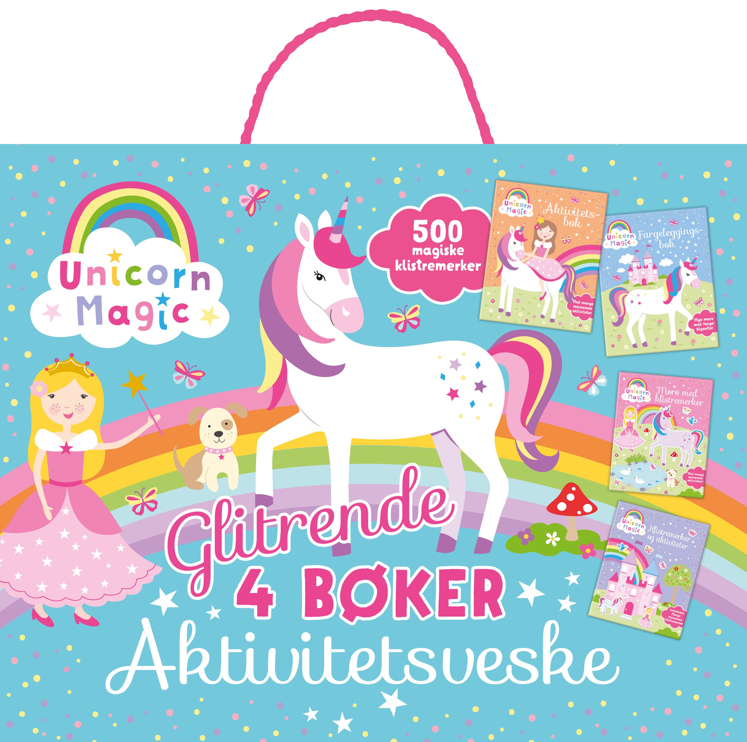 "Unicorn Magic - aktivitetsbøker" av Bente-Lill Øygard