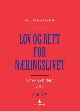 "Næringslivets lovsamling 1687-2017" av Sverre Faafeng Langfeldt