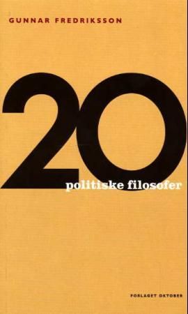 "20 politiske filosofer" av Gunnar Fredriksson