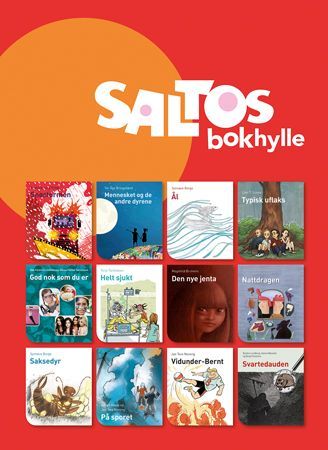 "Saltos bokhylle - niv√• 7-8 : norsk for barnesteget" av Brynjulf Jung Tj√∏nn