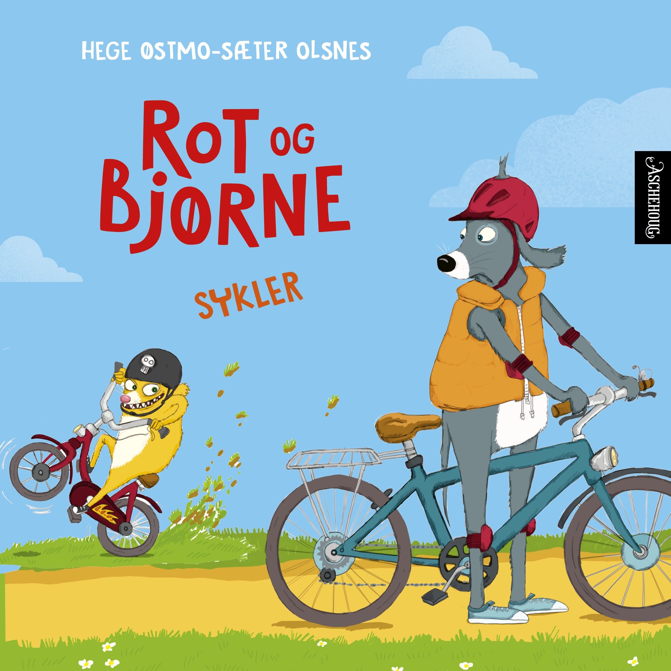 "Rot og Bjørne sykler" av Hege Østmo-Sæter Olsnes