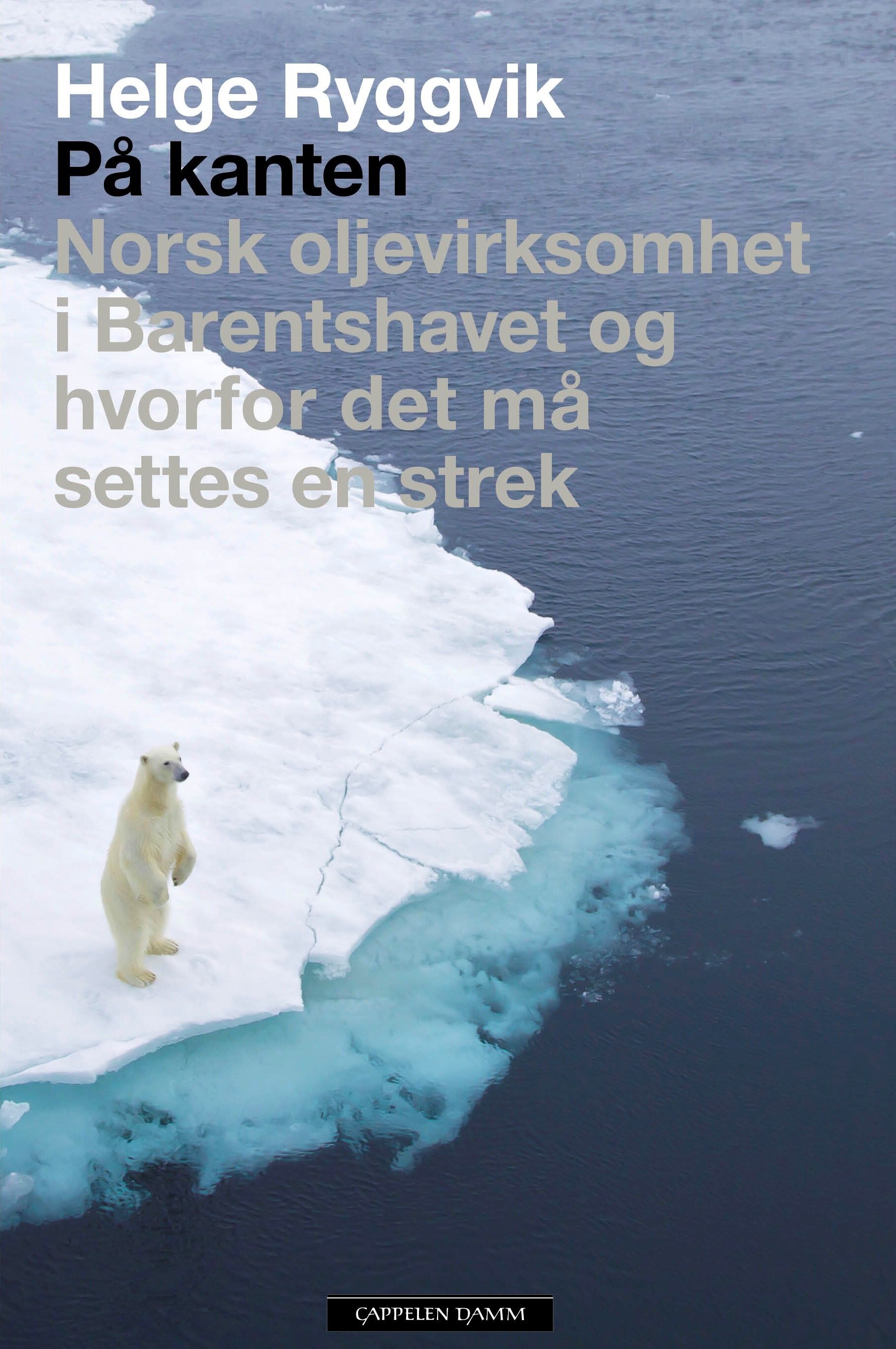 "På kanten - norsk oljevirksomhet i Barentshavet og hvorfor det må settes en strek" av Helge Ryggvik