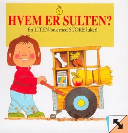 "Hvem er sulten? - en liten bok med store luker!" av Keith Faulkner