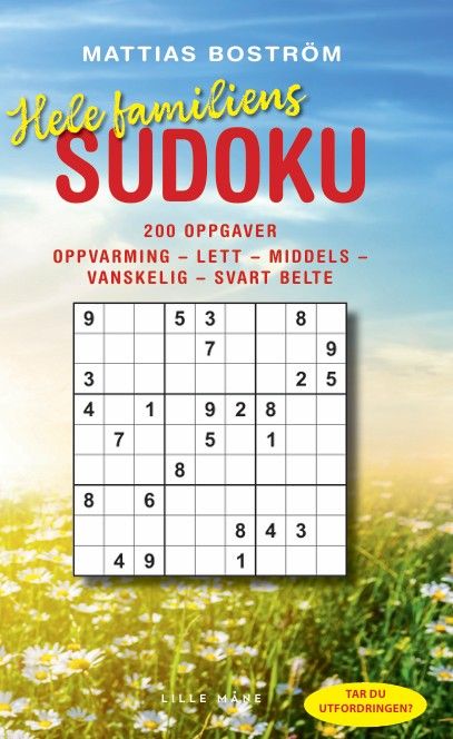 "Hele familiens sudoku" av Mattias Bostr√∂m
