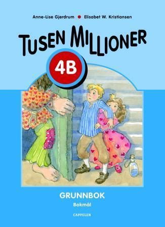 "Tusen millioner ny utgave 4B - Grunnbok" av Anne-Lise Gjerdrum