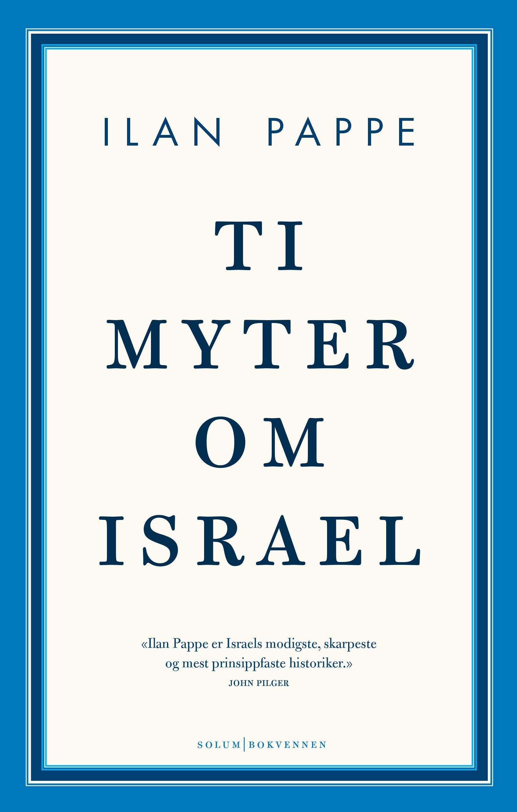 "Ti myter om Israel" av Ilan Pappé