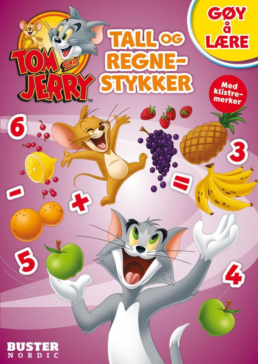 "Tom and Jerry - tall og regnestykker" av Tom Thorsteinsen