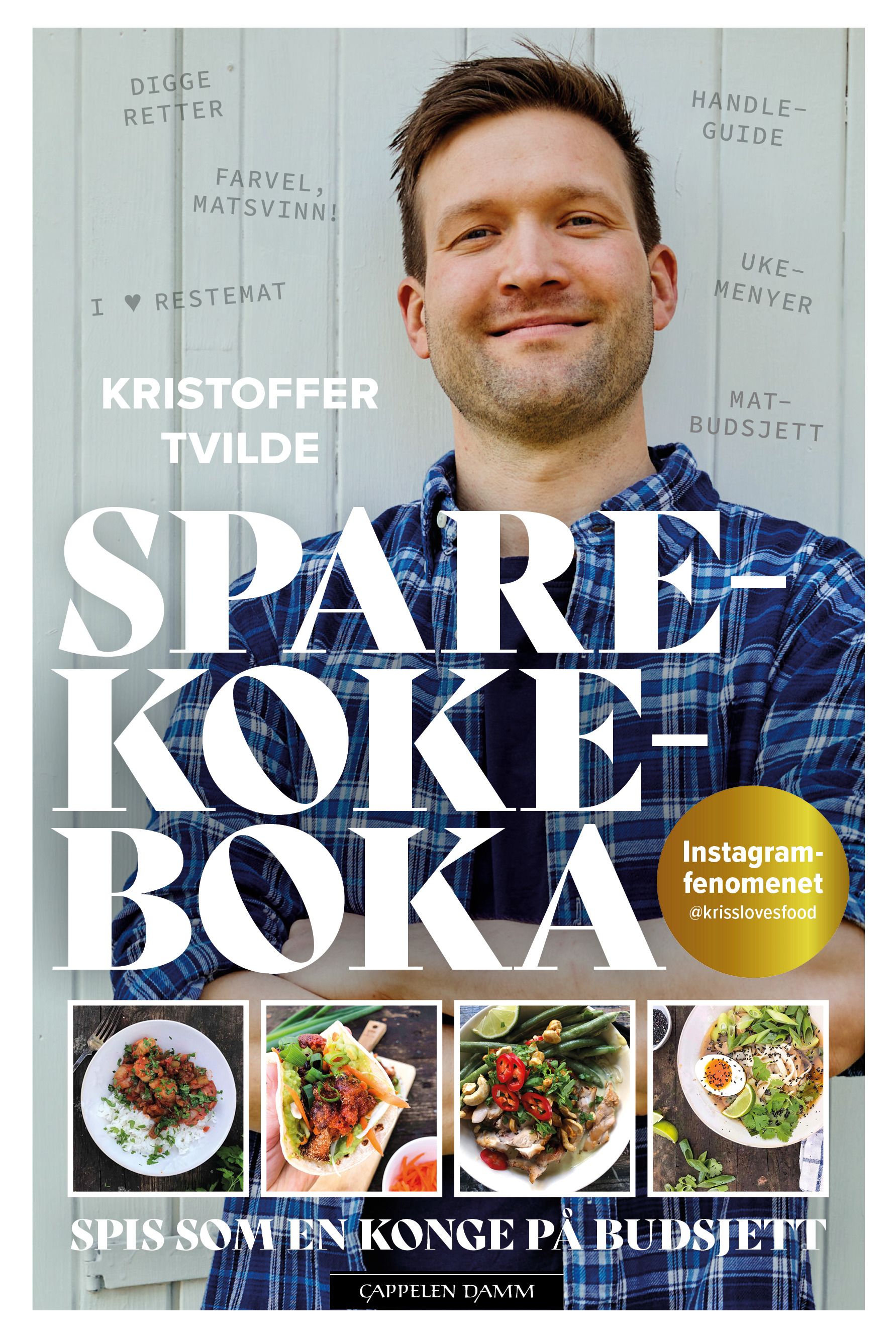 "Sparekokeboka - spis som en konge på budsjett" av Kristoffer Tvilde