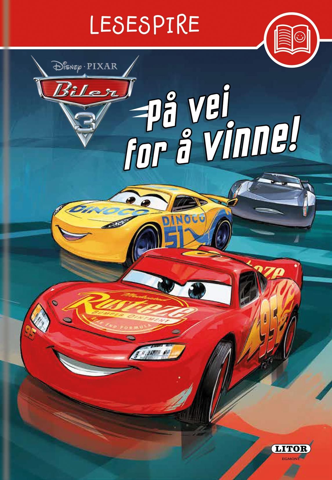 "Biler 3 - på vei for å vinne!" av Liz Marsham