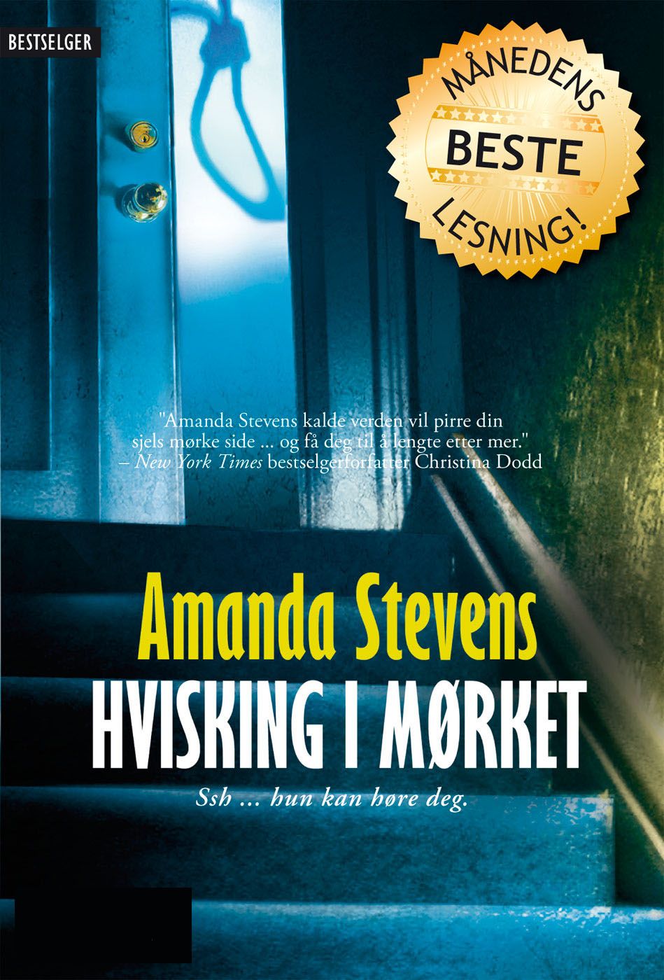 "Hvisking i mørket" av Amanda Stevens