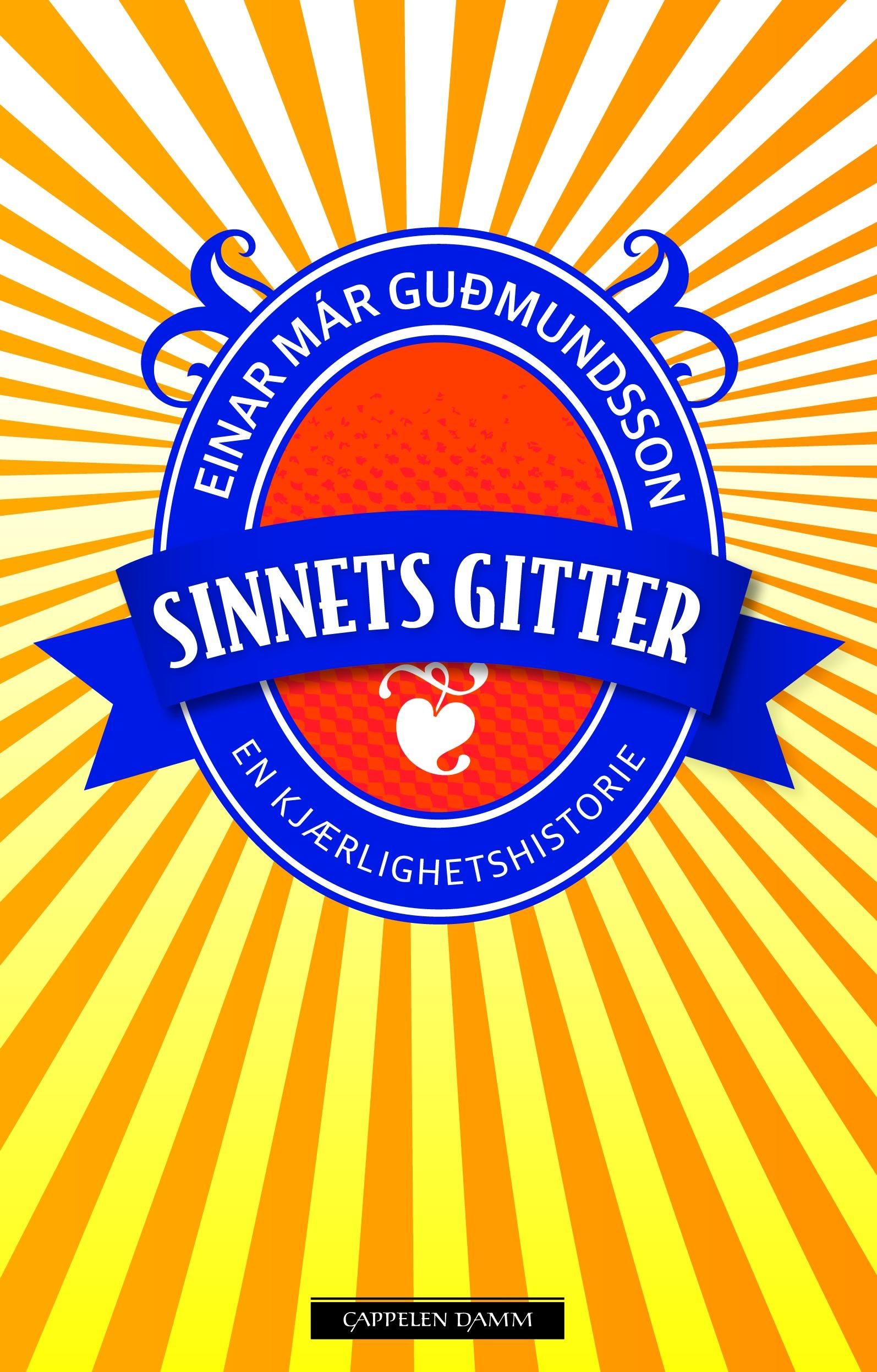 "Sinnets gitter - en kjærlighetshistorie" av Einar Már Guðmundsson