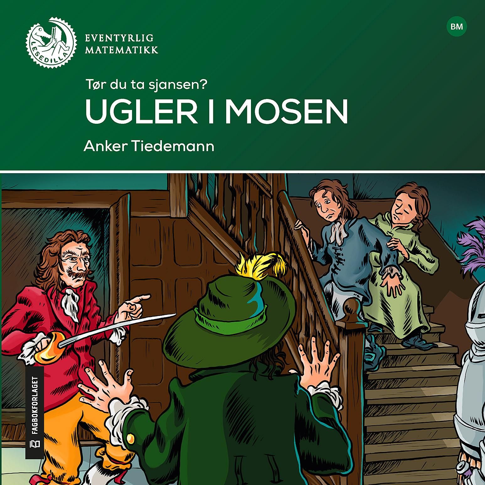 "Ugler i mosen, d-bok - tør du ta sjansen?" av Anker Tiedemann