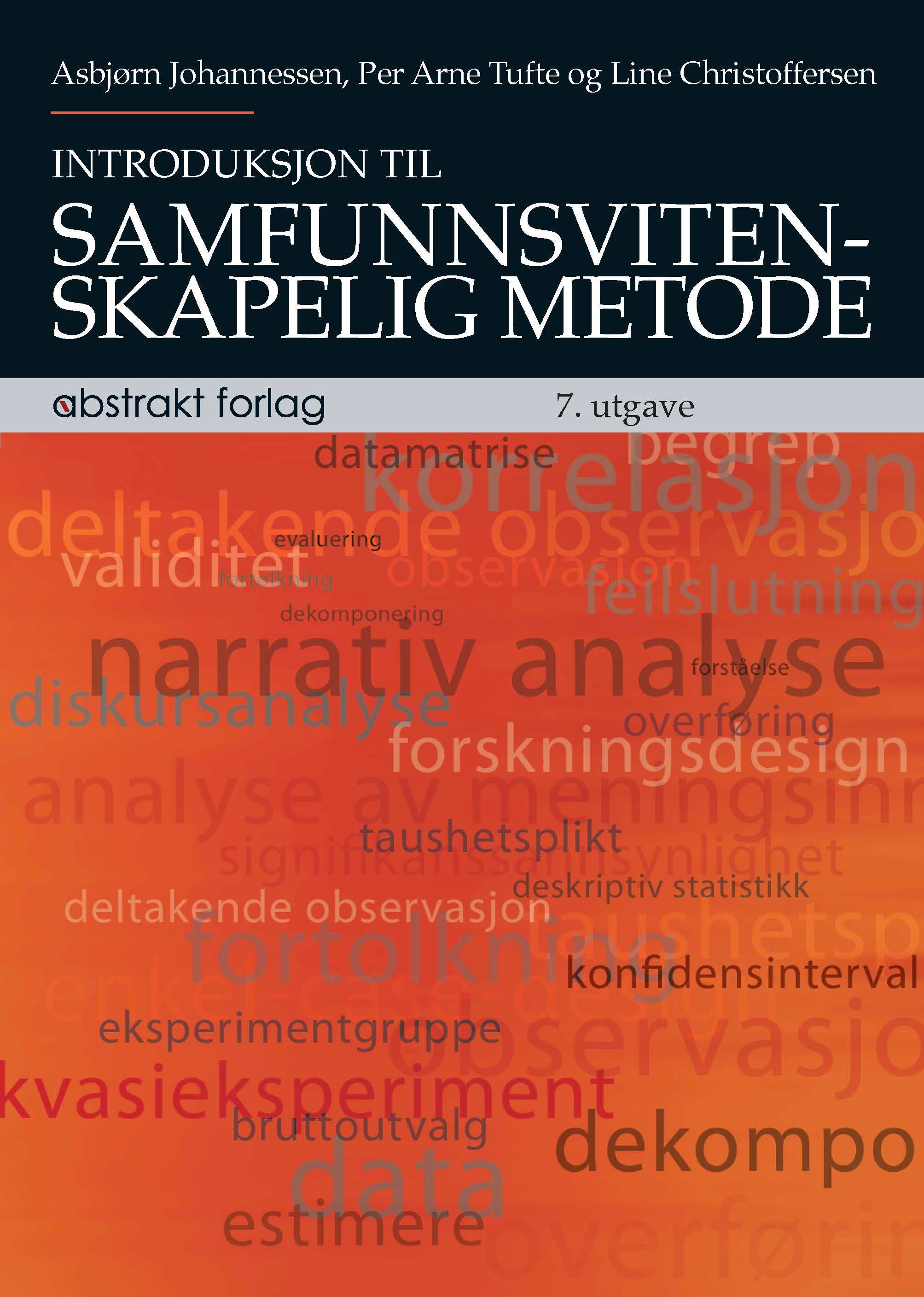 "Introduksjon til samfunnsvitenskapelig metode" av Asbjørn Johannessen
