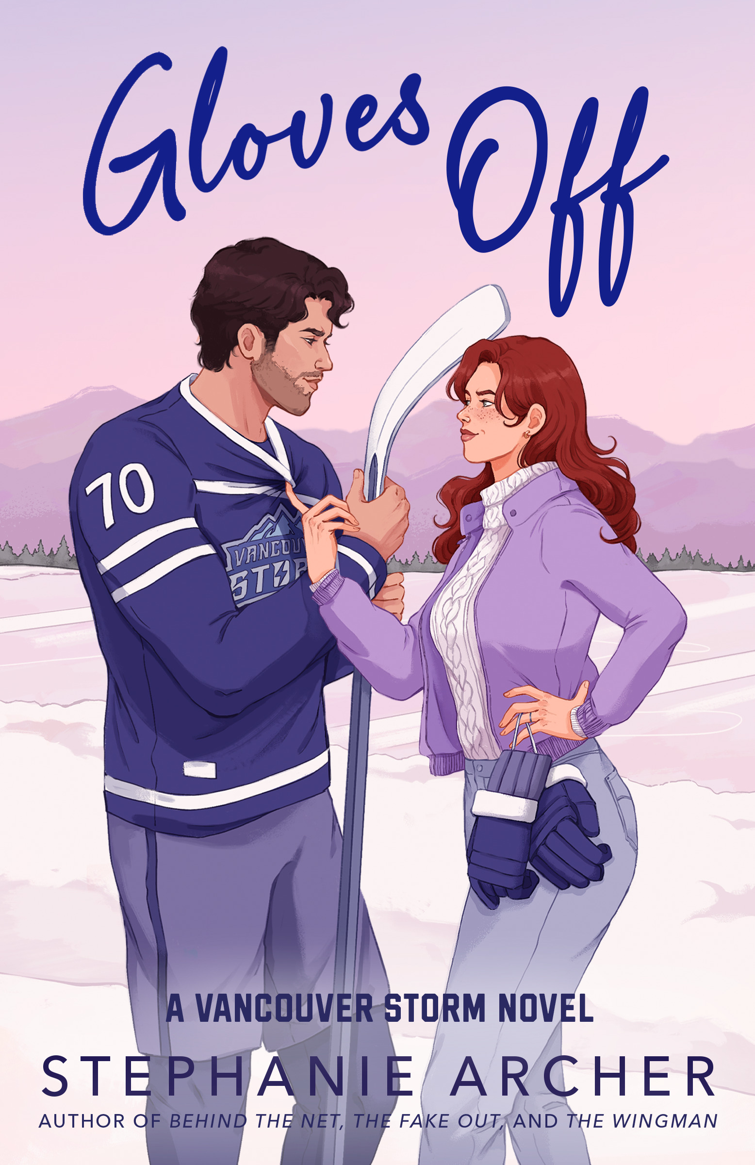 "Gloves Off - Vancouver Storm #4" av Stephanie Archer