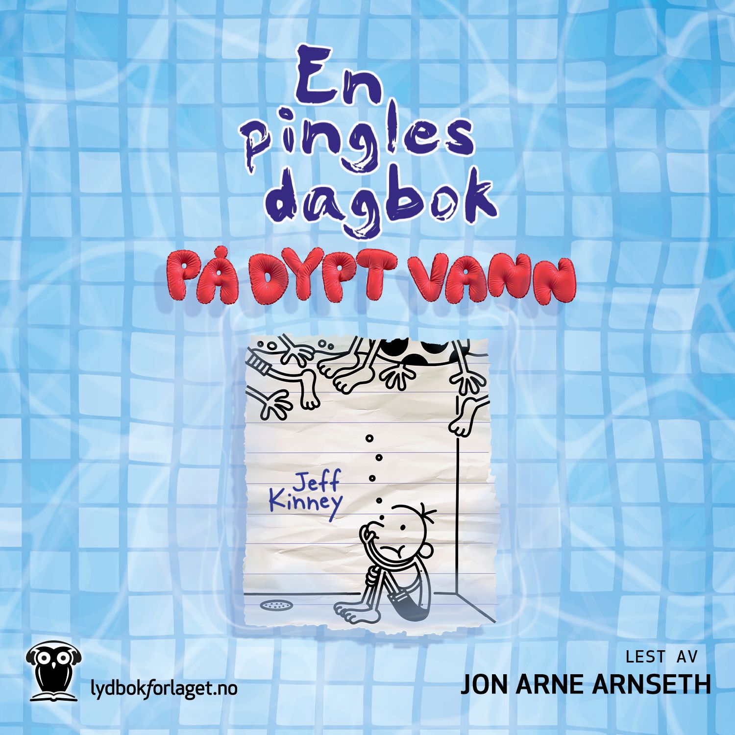 "På dypt vann" av Jeff Kinney