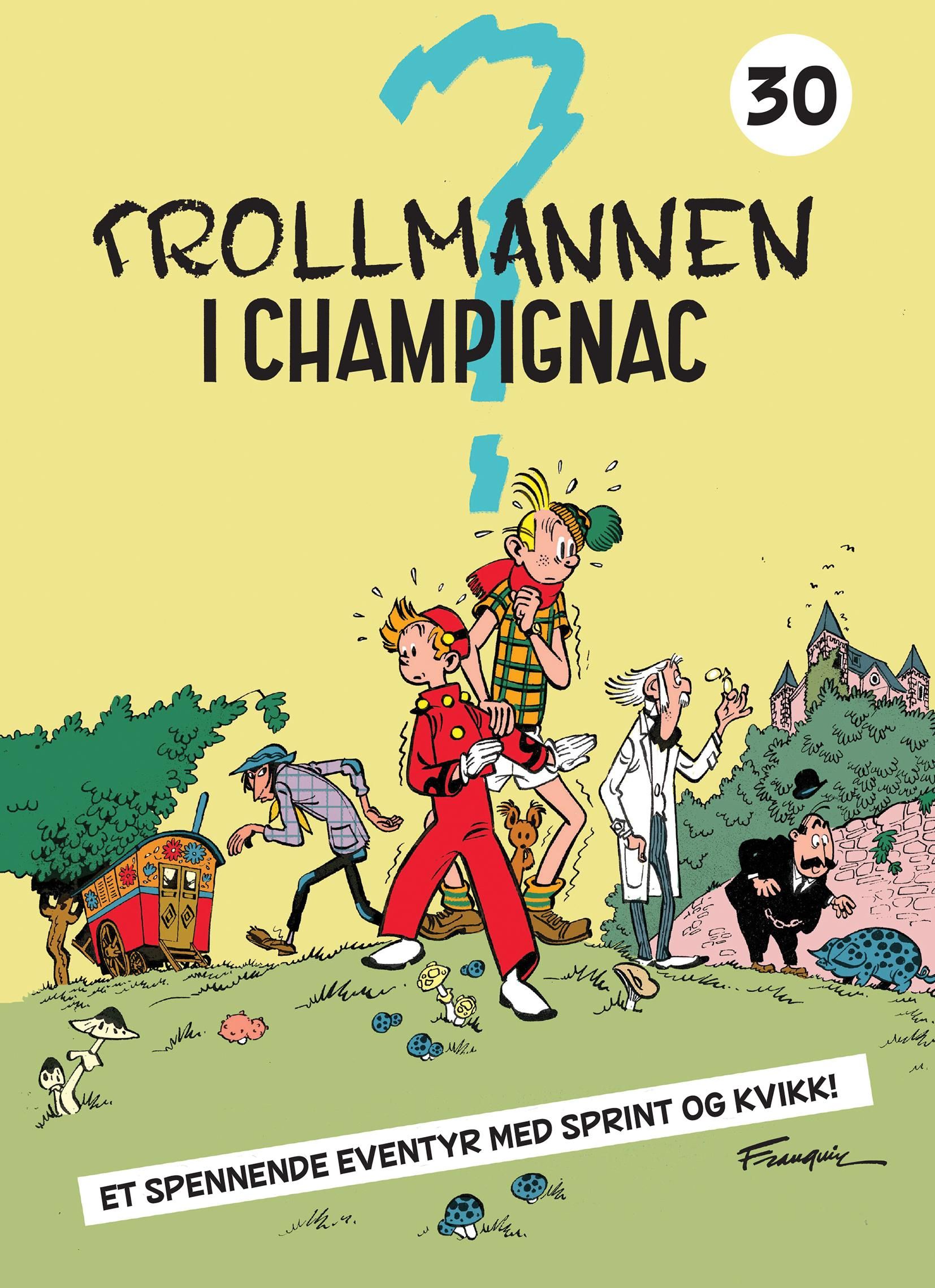 "Trollmannen i Champignac" av Franquin