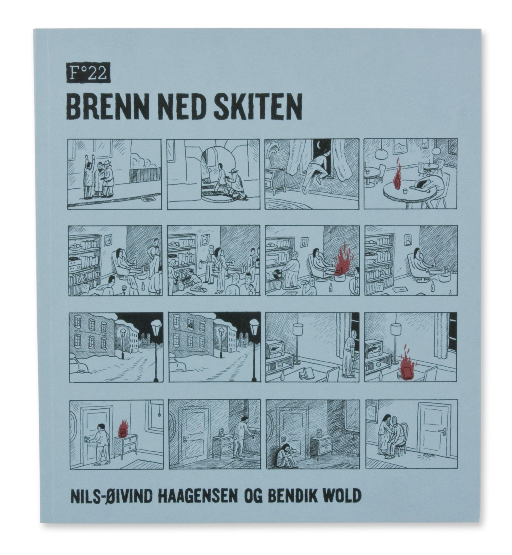 "Brenn ned skiten - artikler, intervjuer, essays" av Nils-√òivind Haagensen
