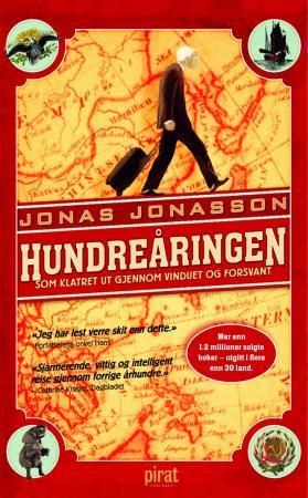 "Hundreåringen som klatret ut gjennom vinduet og forsvant" av Jonas Jonasson