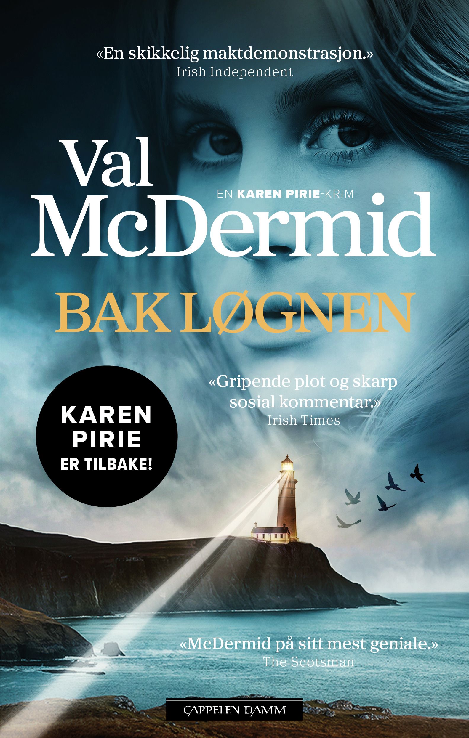 "Bak løgnen" av Val McDermid