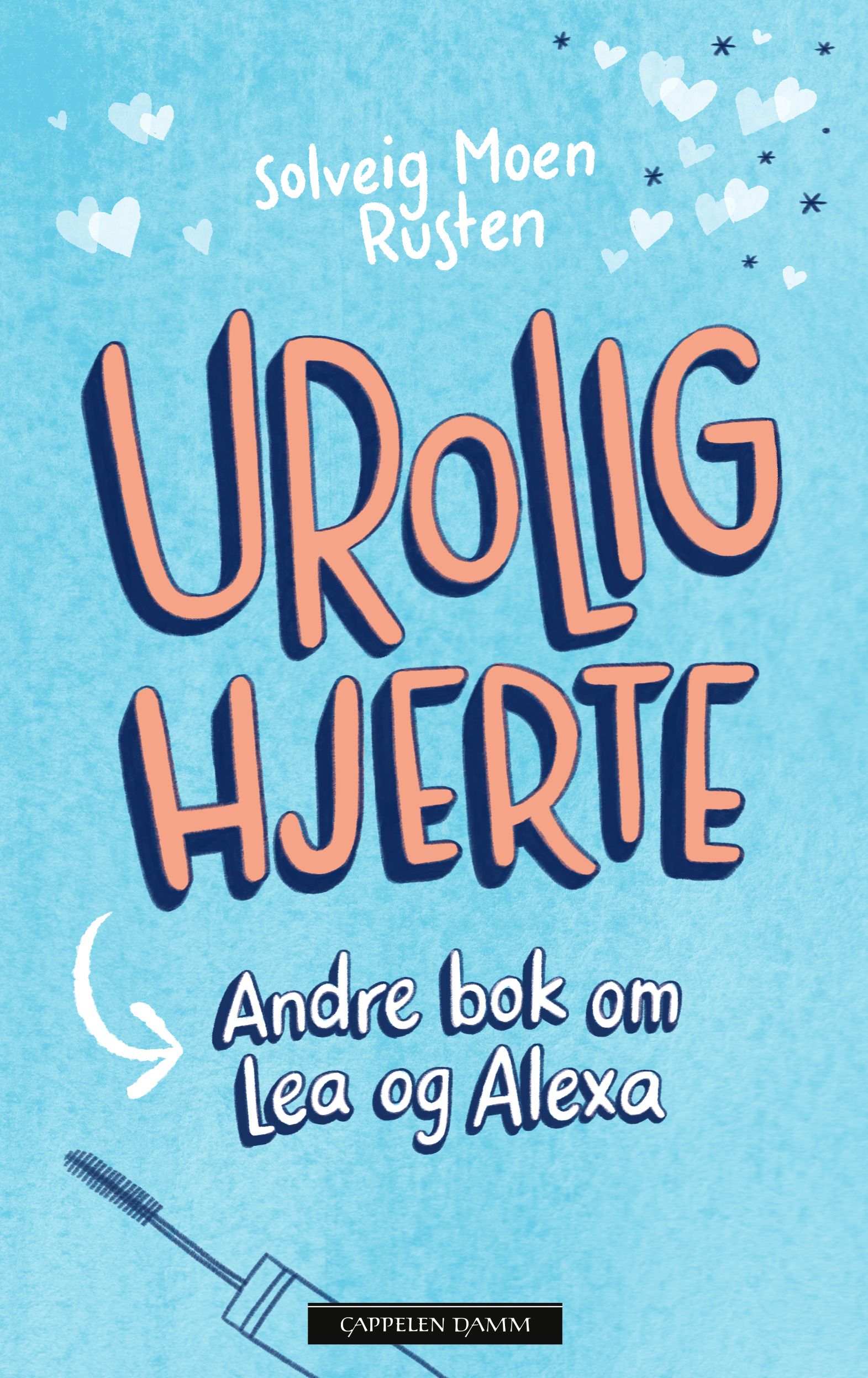 "Urolig hjerte - andre bok om Lea og Alexa" av Solveig Moen Rusten