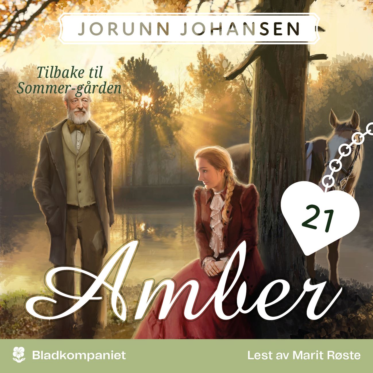 "Skyer over Sommer-gården" av Jorunn Johansen