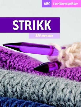"Strikk - 250 mønstre : ABC i strikketeknikker" av Maria Parry-Jones