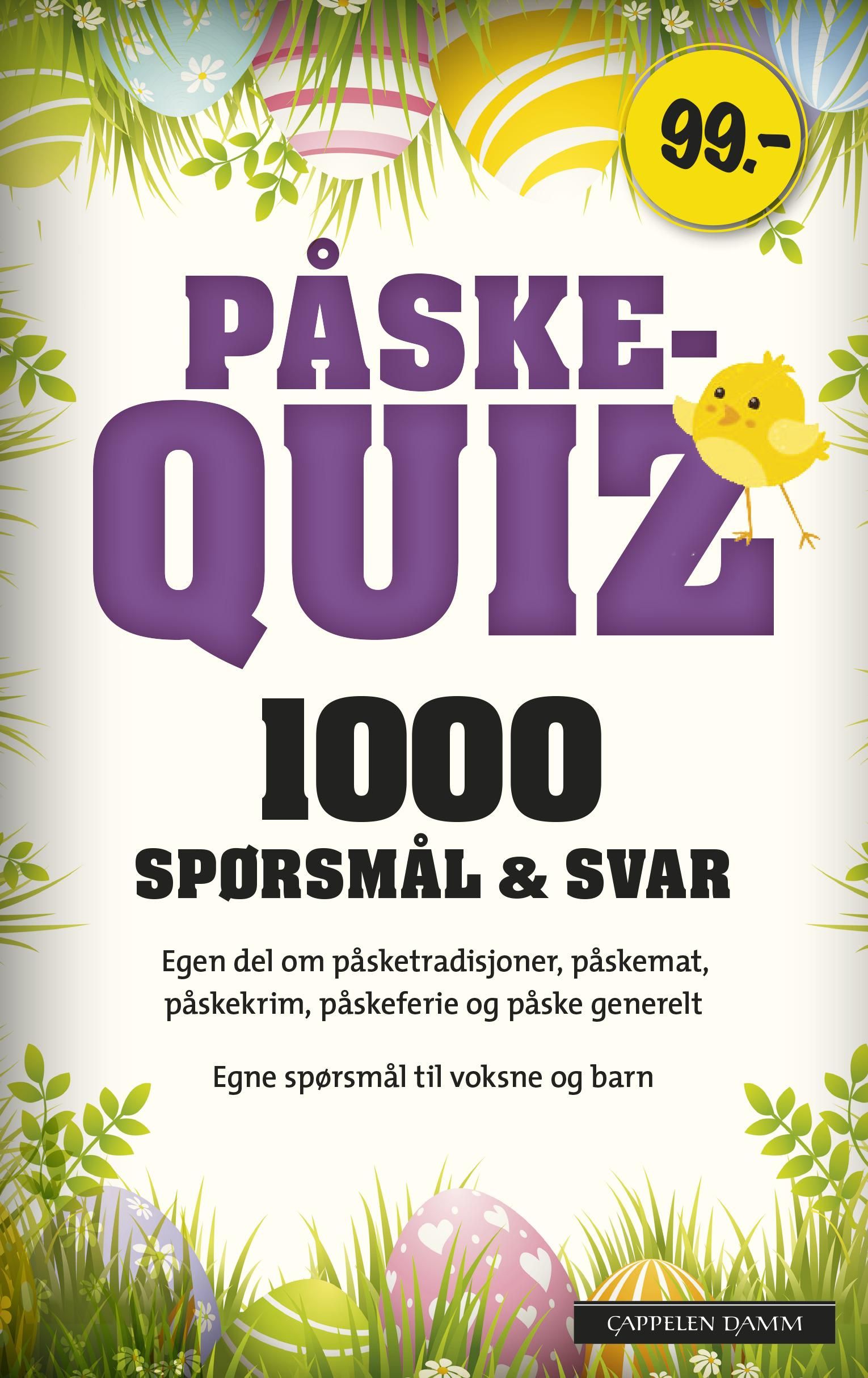 "Påskequiz 2018 - 1000 spørsmål & svar" av Marit O. Bromark